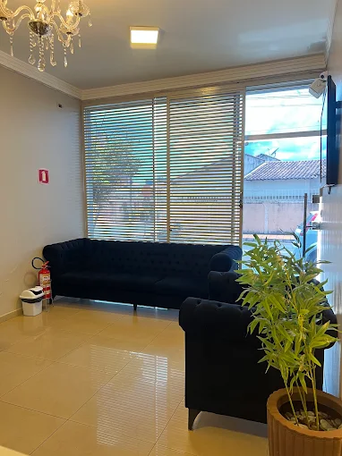 Recepção da clínica de Ezequiel Reis